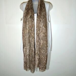 Women's Animal print wrap. 72X24 Winter, Dressy